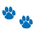 Two Blue Paws Temporary Tattoo